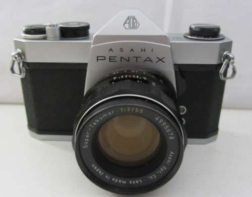 Pentax SP-500 Super Takumar 1:2/55 Lens(needs some cleaning) Good ConditionIncl Pentax Bag