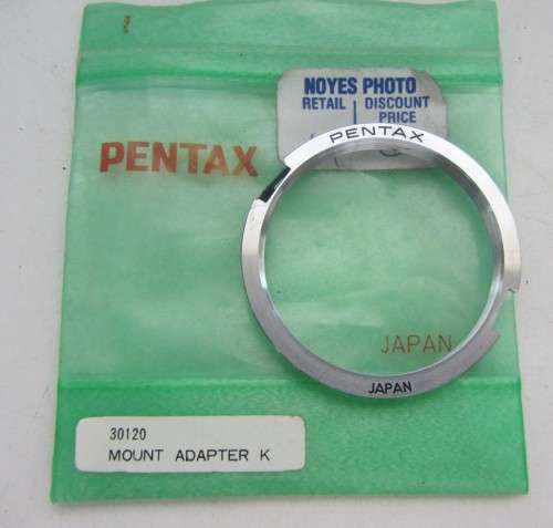 Pentax Combo-Mount Adapter K/Tokina 52mm Pol-linear/Auto Ext/Bracket for Tripod....As per Photos