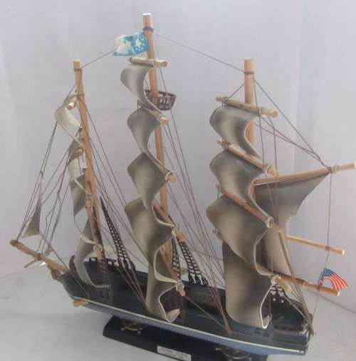 Model Sailing Boat-Flying Cloud Clipper 1846 Total Length-41cm-Hight-38cm