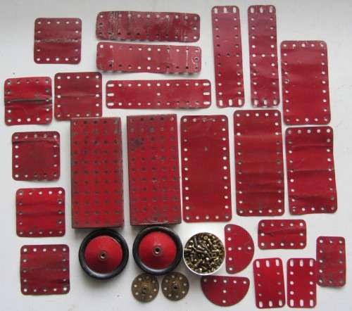 Meccano Parts-As per Photos