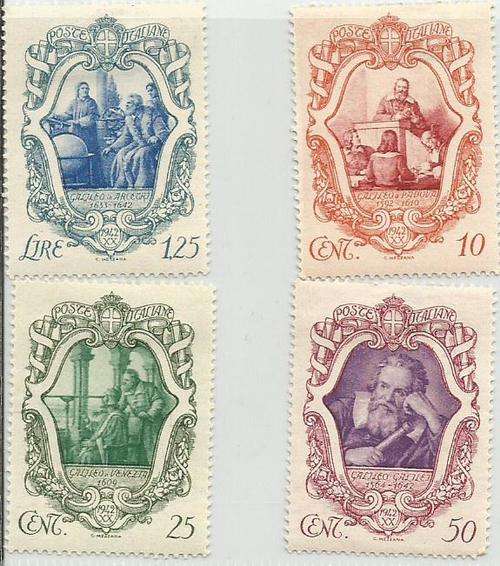 Italy 1942 SG 575 - 578 MNH