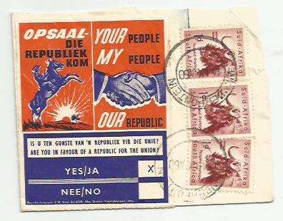 Union of South Africa scarce label.