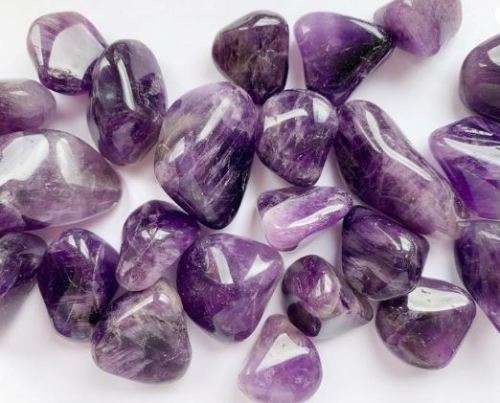 Polished Amethyst Tumblestones 50g