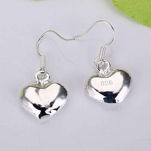 Sterling Silver Heart Earrings