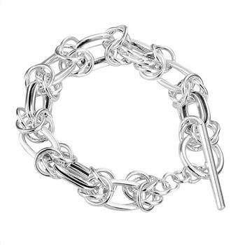 Sterling Silver Chunky Link Bracelet