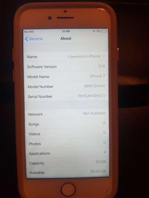 iphone 7 32 gig