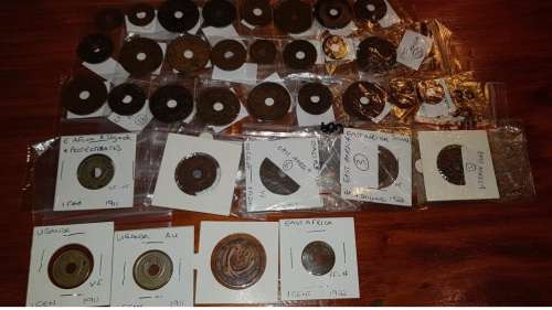 34 x East Africa coin collection