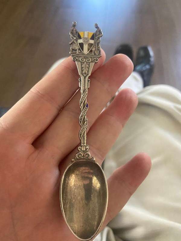 Solid Silver teaspoons (bid for both)