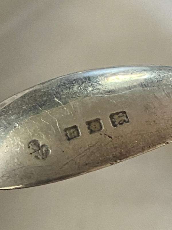 Solid Silver teaspoons (bid for both)
