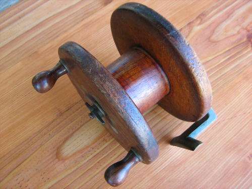Antique Fishing Reel - Awesome Shark Reel, Circa Early 1900's