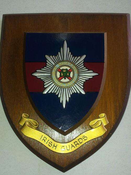Irish Guard Quis Separabit plaque