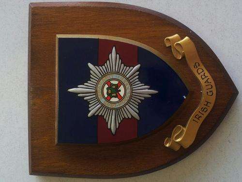 Irish Guard Quis Separabit plaque