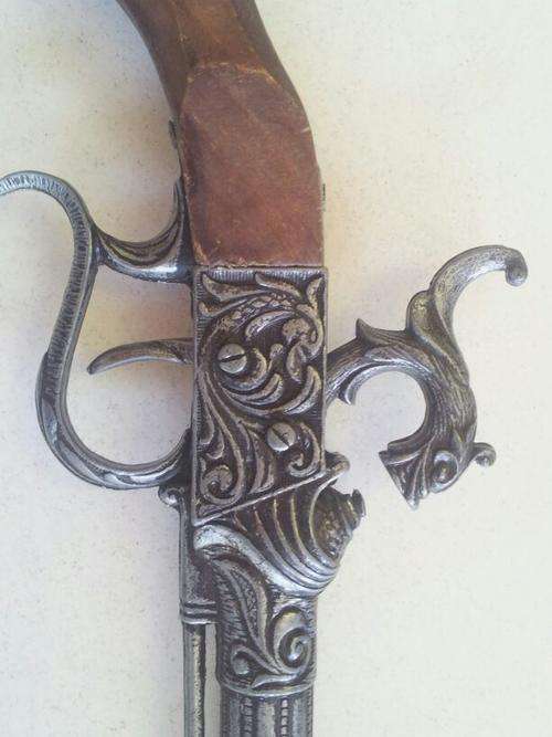 Stunning french style black powder pistol