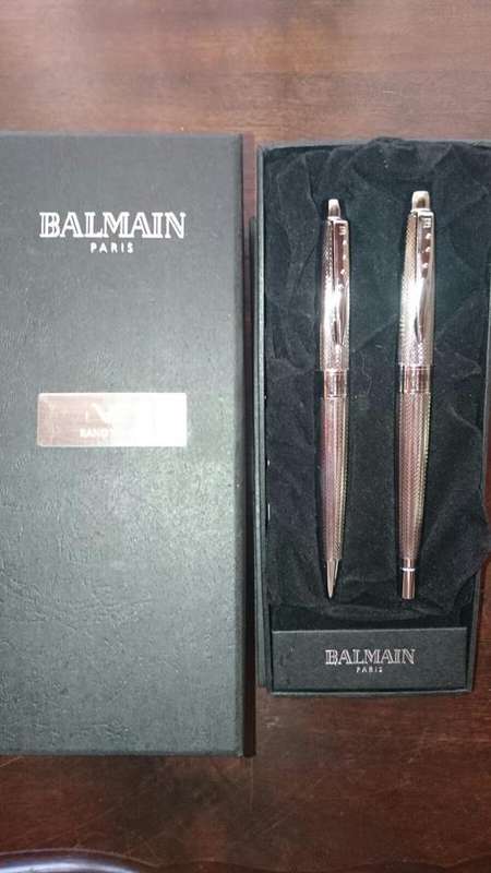 Late entry - Beautiful Balmain pen set