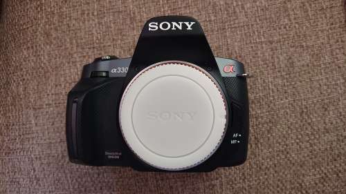 Sony A 330 DSLR Camera with 2 lenses and other assecories - Like new - 100 photos taken