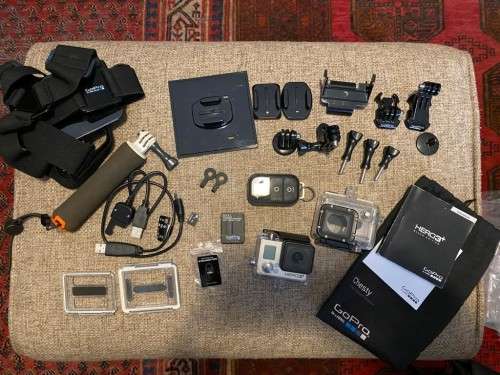GoPro Hero 3+ Black Edition and Accessories