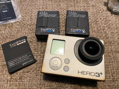 GoPro Hero 3+ Black Edition and Accessories