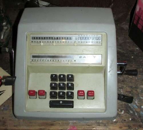 Vintage Facit CM2-16 Calculator