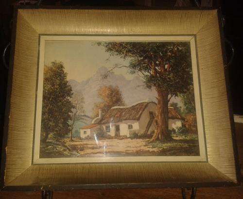 GABRIEL DE JONGH FRAMED PRINT