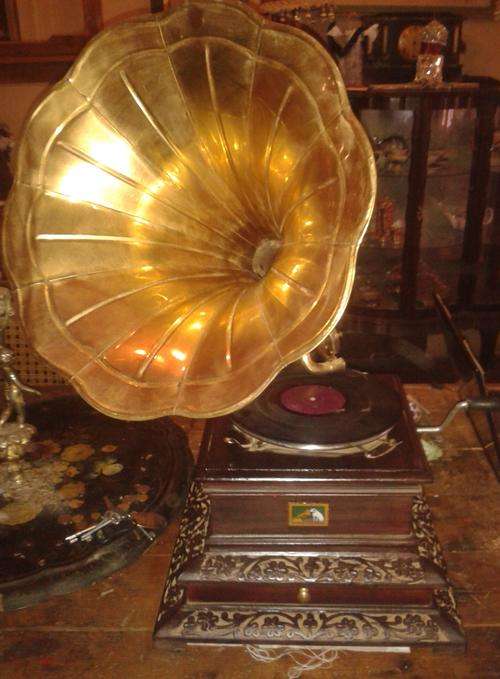 REPLICA antique "his master's voice" grammaphone - STOCK CLEARANCE SALE!!!!