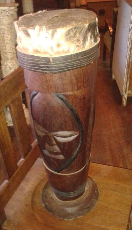 Vintage Ovambo (SOUTH WEST AFRICA)  Drum - CRAZY R1 START!!!