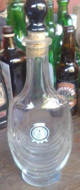 "PETER PAN" GLASS BOTTLE