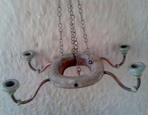 ART DECO HANGING CANDLELABRA