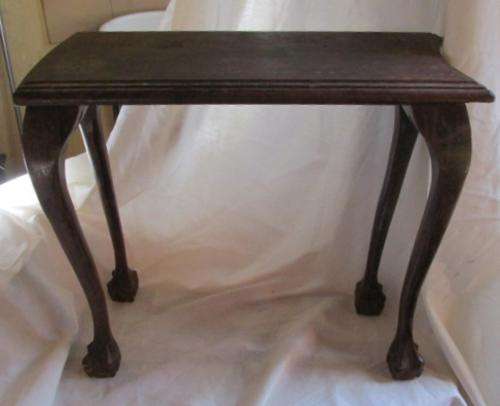 Imbuia Ball & Claw Side Table