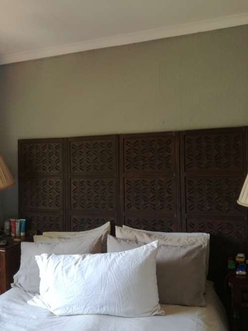 Wooden 4 panel screen