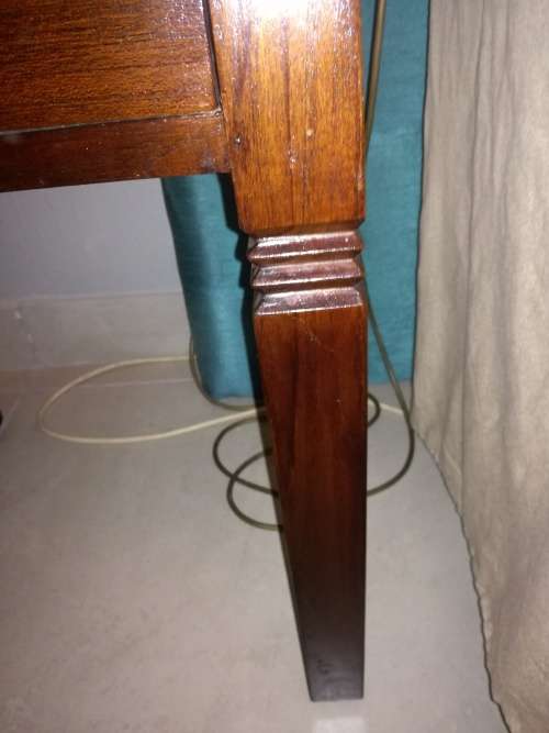 2 X solid bedside tables
