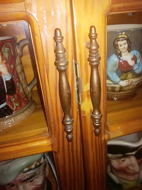 Lovely whatnot wall display cabinet
