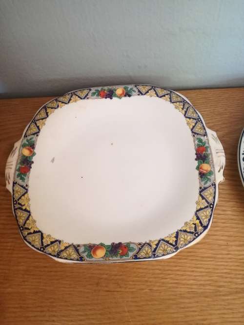 3 X decorative plates Delft etc
