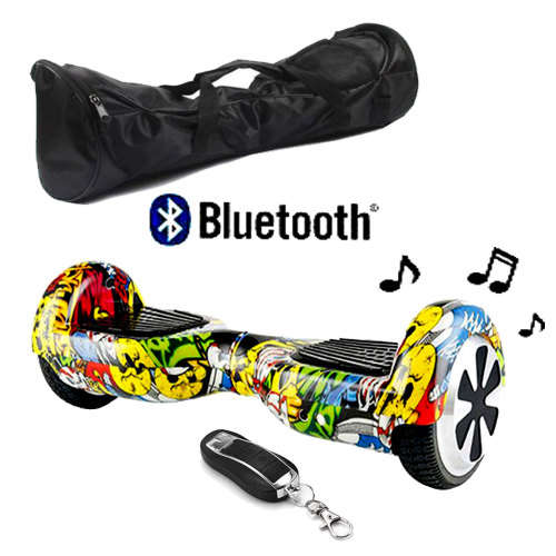 Brand New 6.5 Inch Hoverboard Full Spec Bluetooth Remote Carry Bag