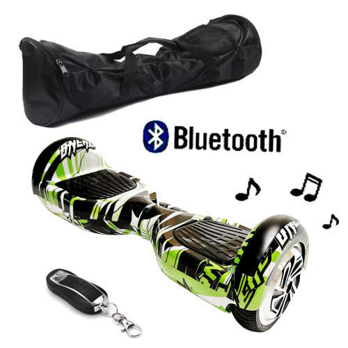 Brand New 6.5 Inch Hoverboard Full Spec Bluetooth Remote Carry Bag