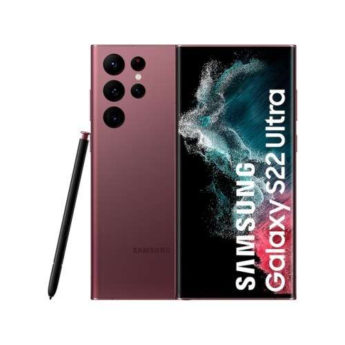 Brand New Sealed Samsung S22 Ultra 5G 256GB Dual Sim - Burgundy Red