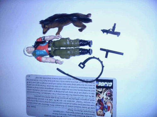 GI Joe Law and Order Loose Complete with Filecard