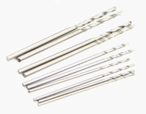 Set of 10 Mini PCB Drill Bits
