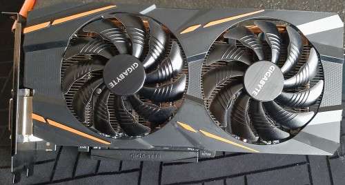 GIGABYTE AMD RADEON RX 580 8GB GAMING MI GRAPHICS CARD (IN GOOD CONDITION - SOLD VOETSTOOTS)