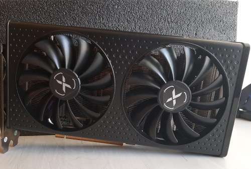 XFX Radeon RX 6500 XT Speedster QICK 4GB GDDR6 64-bit PCI-E 4.0 Desktop Graphics Card