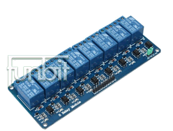 Eight channel 5V DC Relay Module