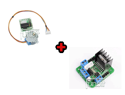 5V Stepper Motor & Dual H Bridge DC Stepper Motor Drive Controller Board Module L298N