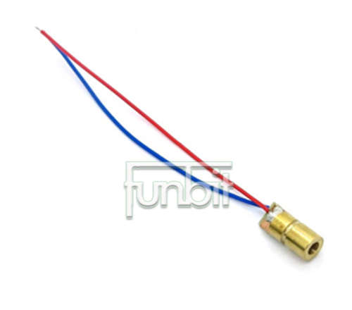 5V DC 650nm 5mW Red Laser Dot Pointer Module