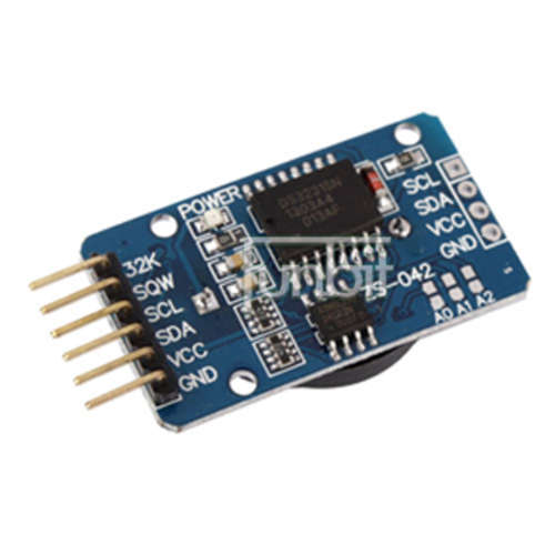 DS3231 Extreme Precision I2C Real Time Clock Module with AT24C32 EEPROM Incl CR2032 Lithium Battery