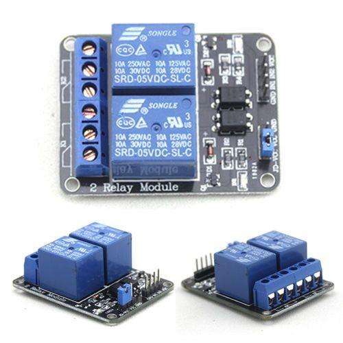 Two Channel 5V DC Relay Module