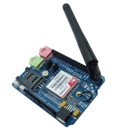 SIM900 Quad Band GSM/GPRS Shield for Arduino