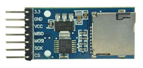 Micro SD Card Storage Module SPI for Arduino, PIC or ARM