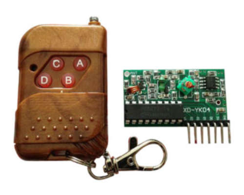 4 Channel Remote Control Transmitter and Receiver Board