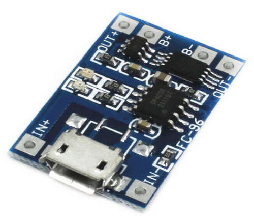 5V Micro USB 1A Lithium Battery Charging Module