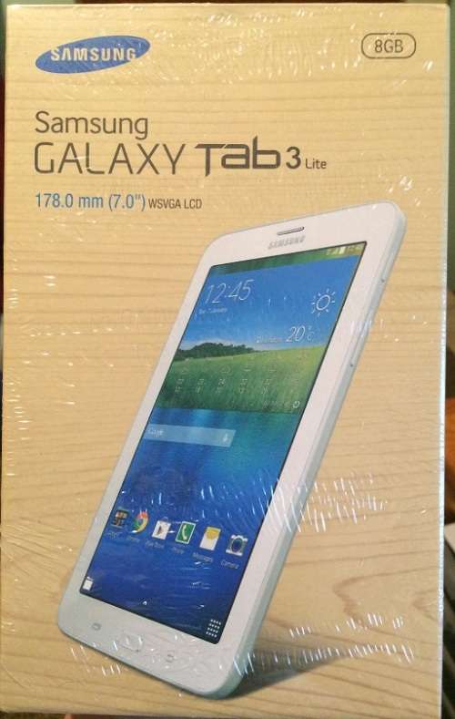 White Samsung Galaxy Tab3 7"