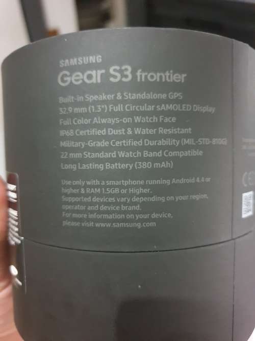 Samsung Galaxy Gear S3 Frontier